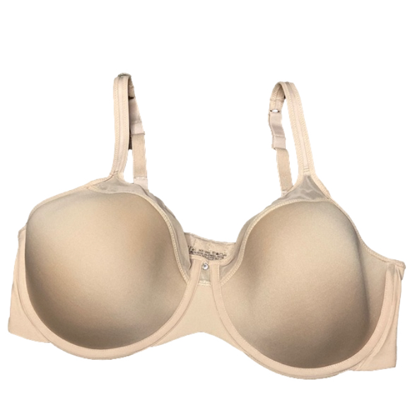 Bali Other - Bali Underwire Bra Adjustable Straps No Padding Beige 42C